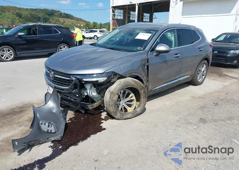 2022 Buick Envision Awd Preferred z USA, uszkodzony, nr VIN LRBFZMR43ND124498